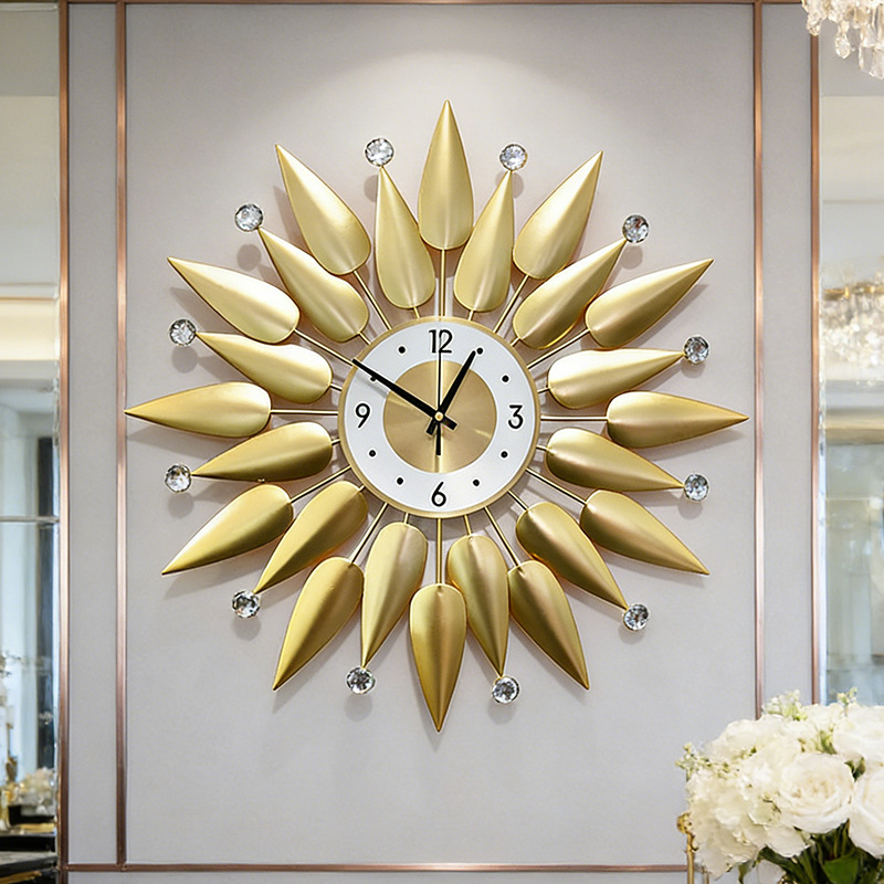 Luxury Wall Clock Metal Wall C - Luxury Lifestyle Gifts ulasan dan harga