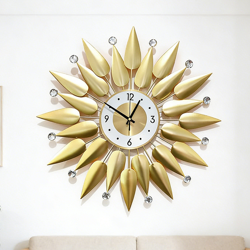 Luxury Wall Clock Metal Wall C - Luxury Lifestyle Gifts ulasan dan harga