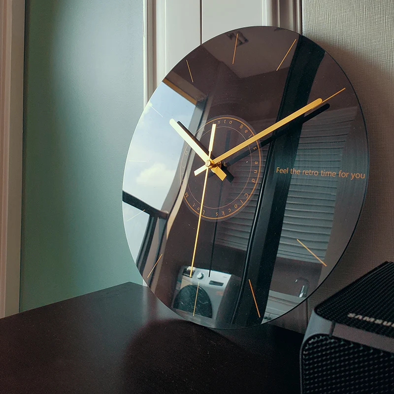 Luxury Silent Wall Clock Livin - Luxury Lifestyle Gifts ulasan dan harga