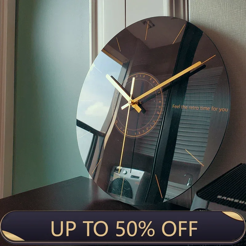 Luxury Silent Wall Clock Livin - Luxury Lifestyle Gifts ulasan dan harga